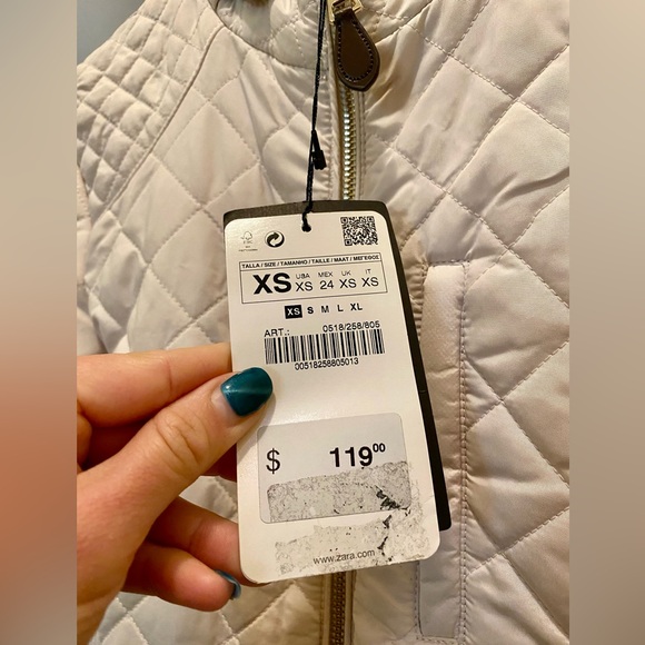 ZARA Woman Quilted Jacket Collection - Picture 11 of 11